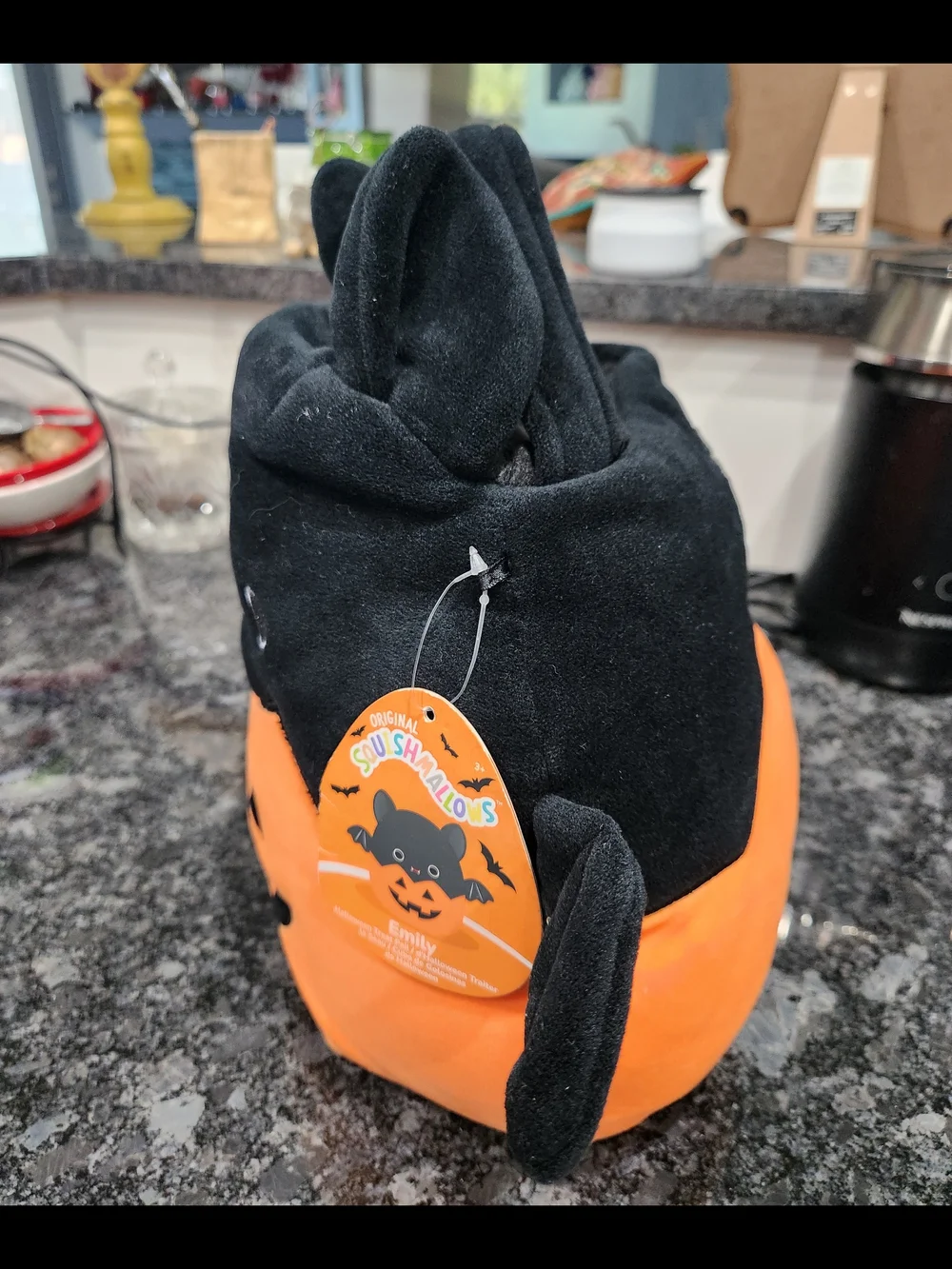 Squishmallows bat pumpkin